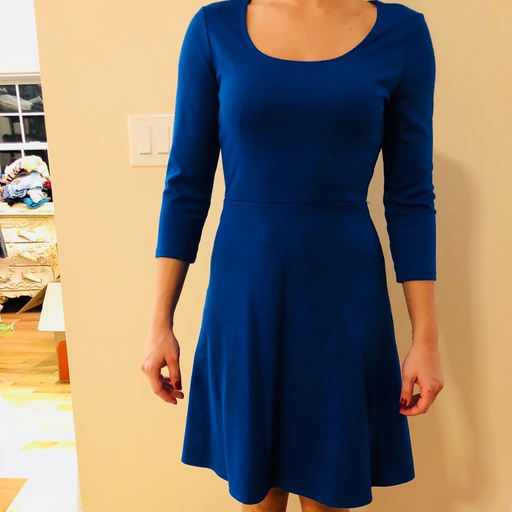 Classic blue dress